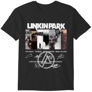 Linkin Park Logo Rock Band Signature TShirt